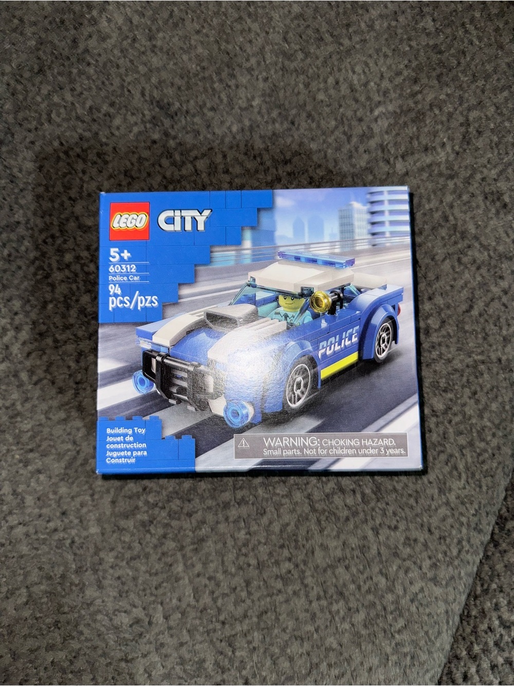 NEW LEGO City Police Car Building Set (60312)